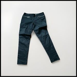 MICHAEL Michael Kors Size 2 Black Zip Pocket Ankle Pants